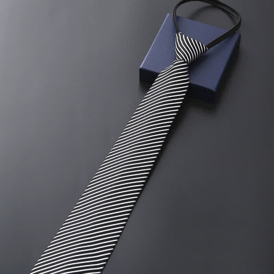 Men's Official Zipper Tie Wedding Necktie