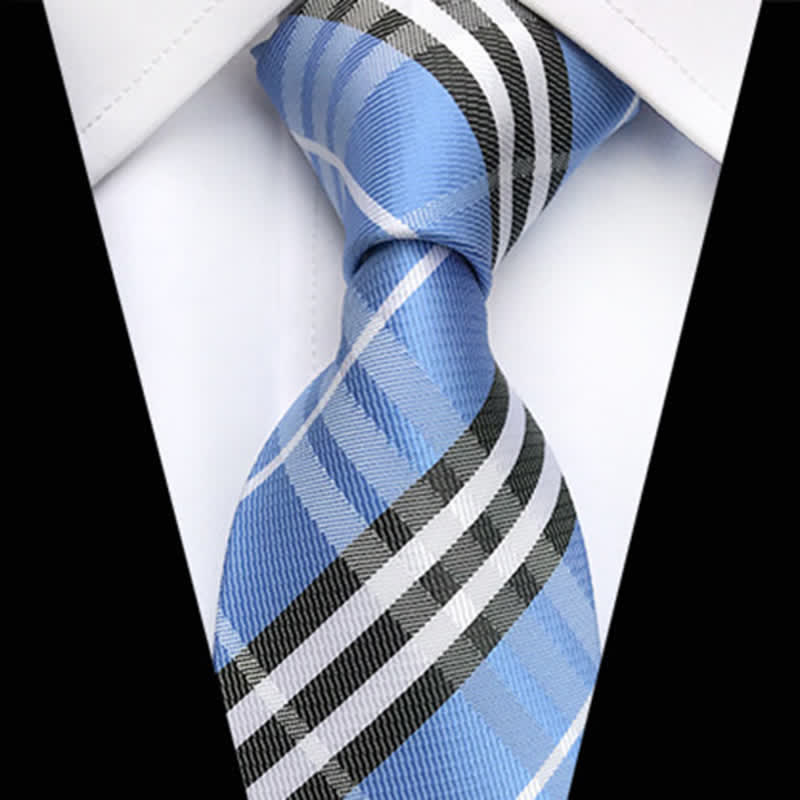 Men's Dashing Scottish Plaid Necktie