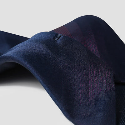 Men's Mulberry Silk Gradient Purple Necktie