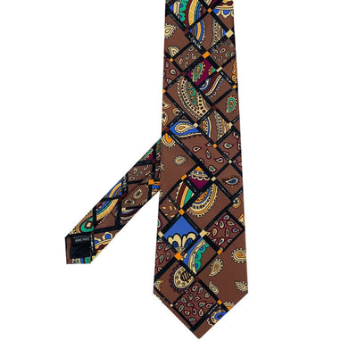 Men's Mystic Geometric Abstract Printing Necktie