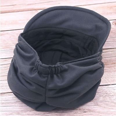 Women's Soft-Brimmed Hat Pleated Baseball Cap