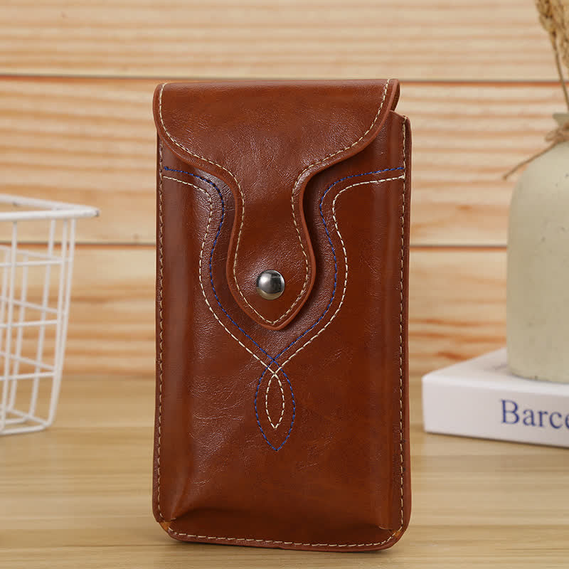 Vertical Hanging Phone Holster Clip Belt Bag