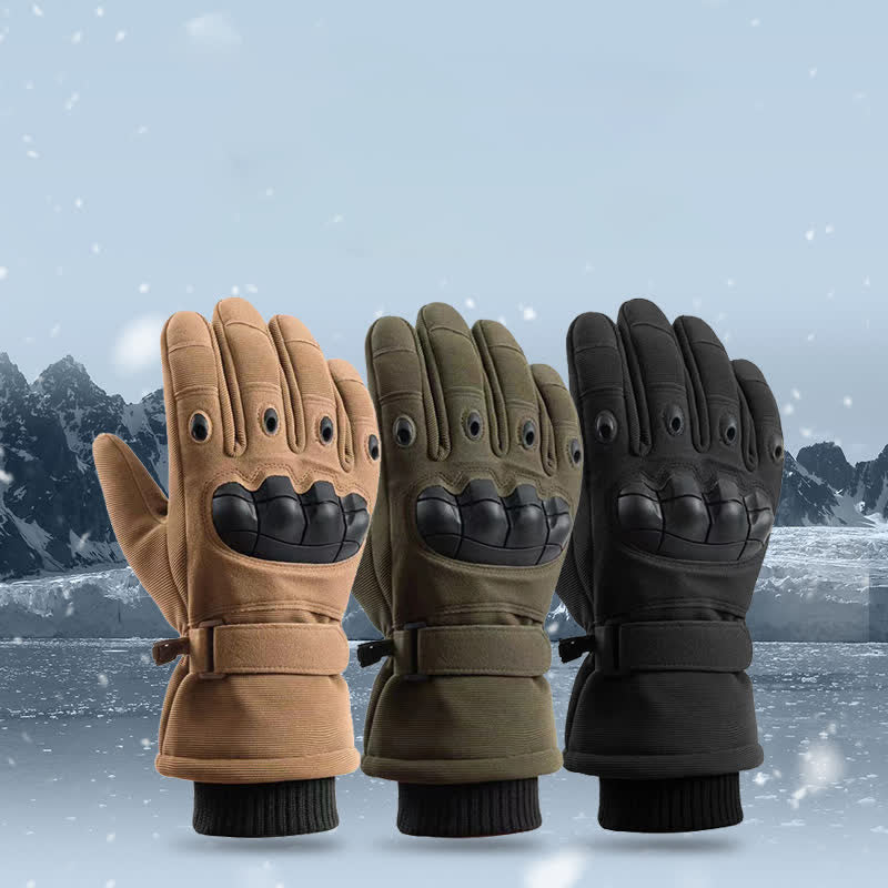 Winter Thermal All Finger Protective Tactical Gloves