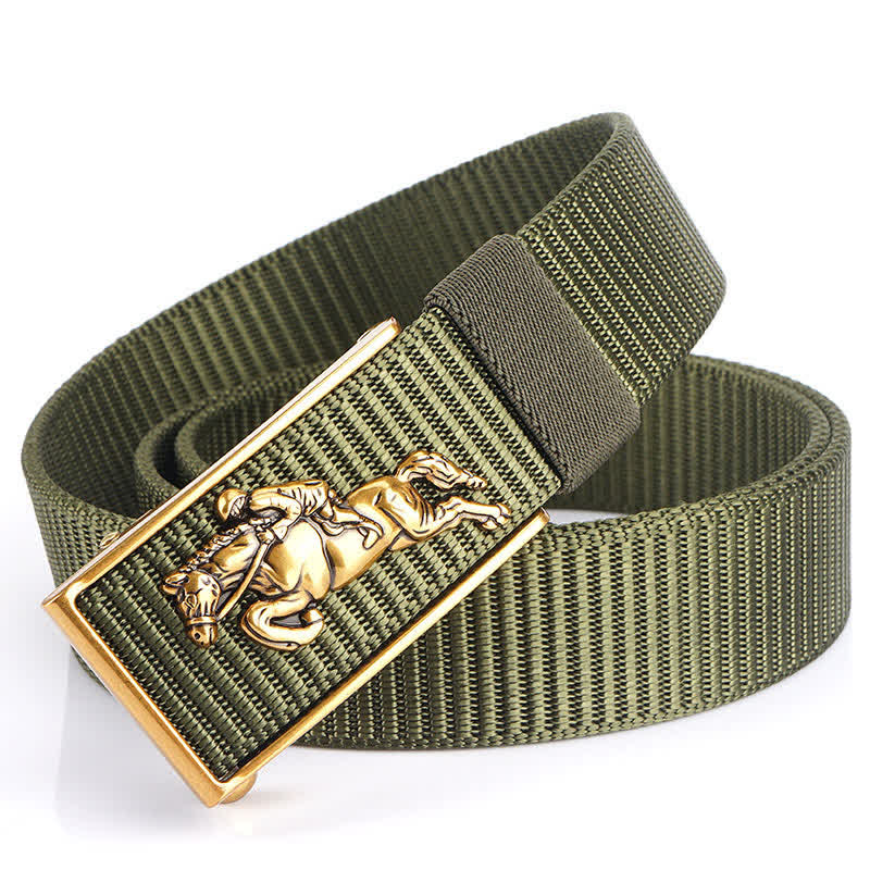 Men's Horseback Riding Nylon Belt