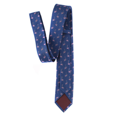 Men's Animals Poker Motifs Necktie