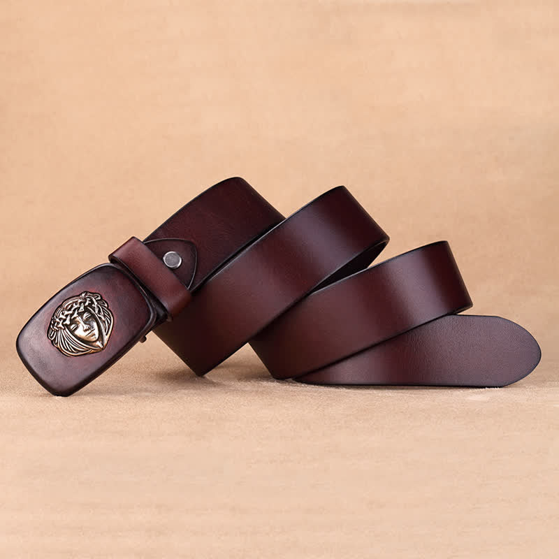 Men's Mysterious Medusa Retro Leather Belt