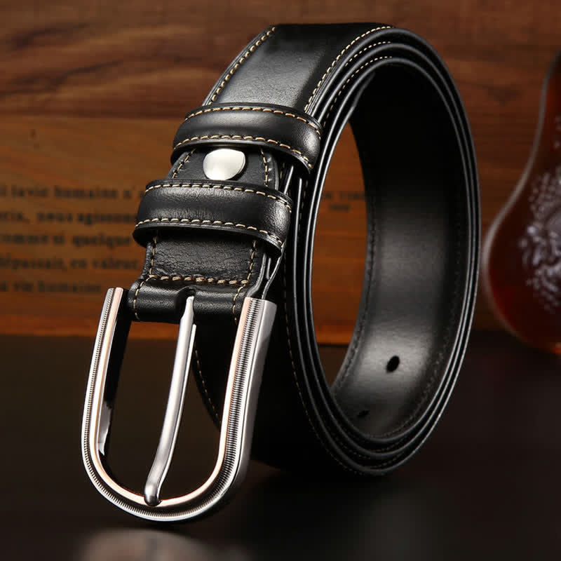 Men's Retro Double-Sided Stylish Leather Belt