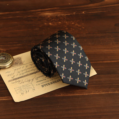 Men's Coloful Geometric Prints Necktie