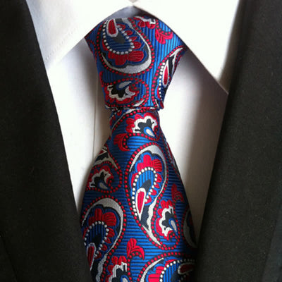 Men's Sea Wave Paisley Necktie