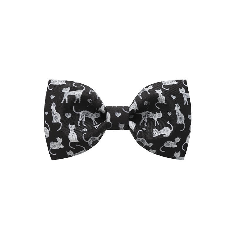 Men's Novelty Tiny Cat Bow Tie