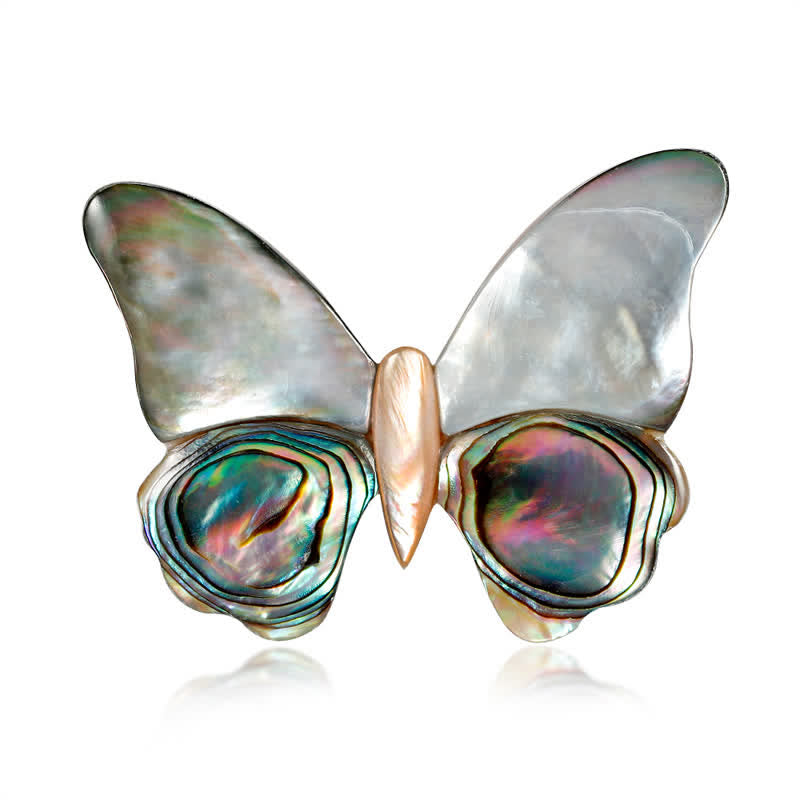 Women's Fairytale Nacre Butterfly Brooch