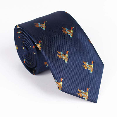 Men's Flying Bird Embroidered Necktie