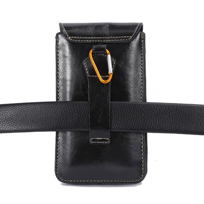 Vertical Hanging Phone Holster Clip Belt Bag