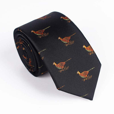 Men's Flying Bird Embroidered Necktie