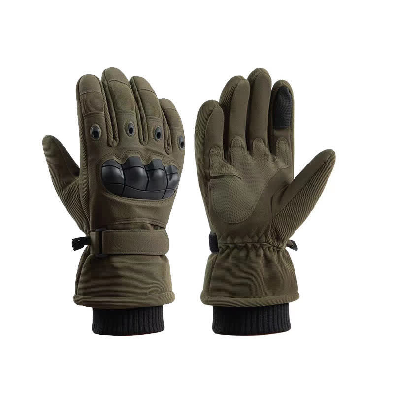 Winter Thermal All Finger Protective Tactical Gloves