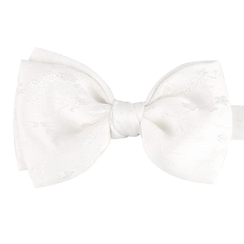 Men's Special Meticulous Floral Wedding Bow Tie