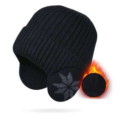 Unisex Winter Warm Thickened Beanie Knitted Hat