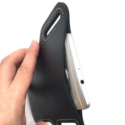 Mobile Phone Holster Leather Loop Case Belt Bag