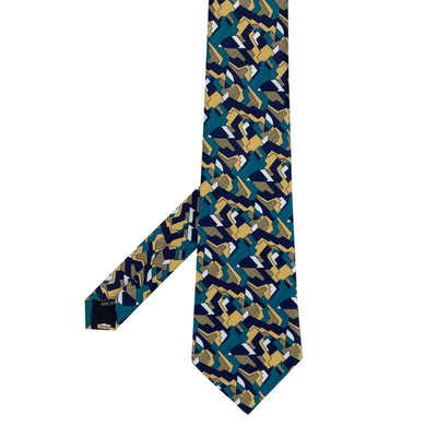 Men's Mystic Geometric Abstract Printing Necktie