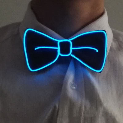 Men's LED Luminous Glowing Bow Tie