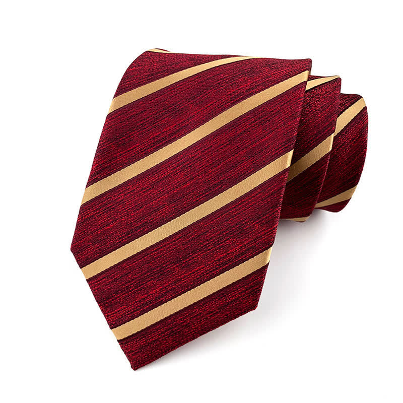 Men's Classic Thin Striped Necktie