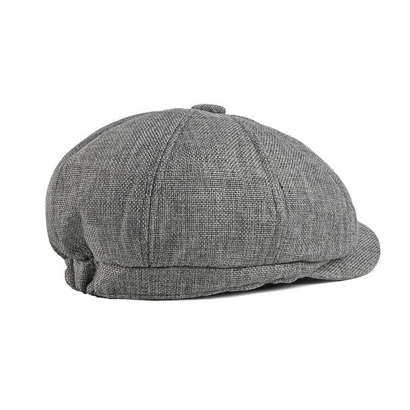 Octagonal Thin Breathable Beret Cap