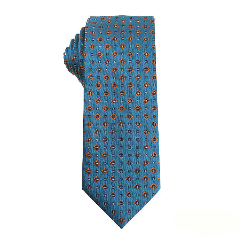 Men's Business Lake Blue Series Necktie