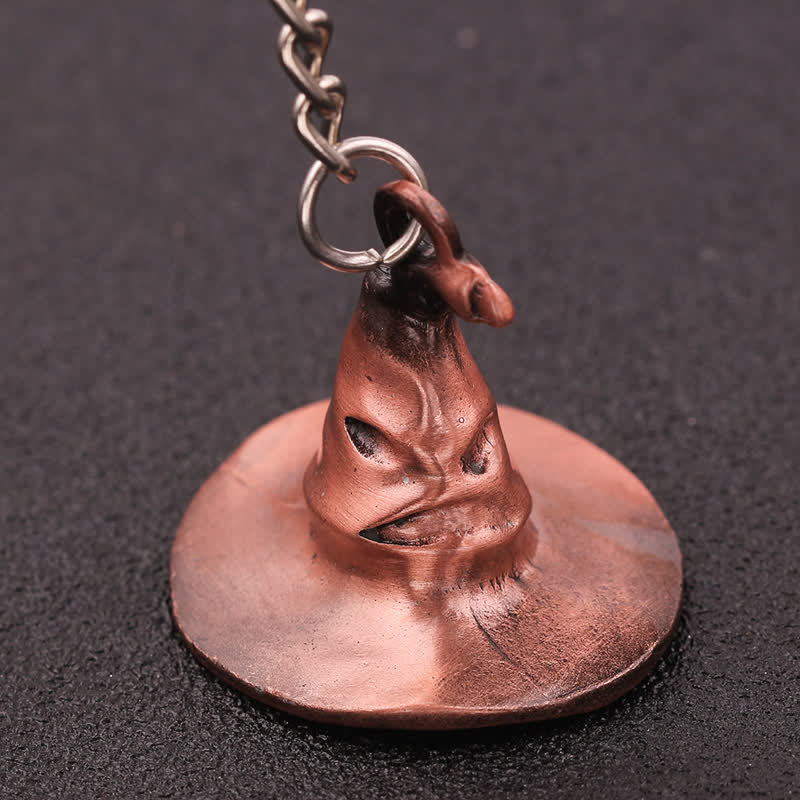 Magical Witch Hat Pendant Keychain