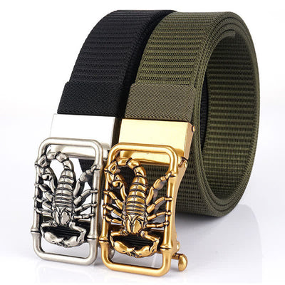 Men's King Scorpion Simple Nylon Belt