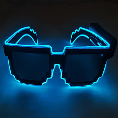 Creative Mosaic LED Wireless Party Mode Glasses