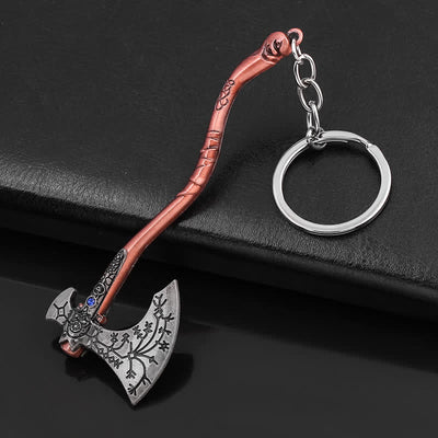 Viking Axe Game Decoration Pendant Keychain