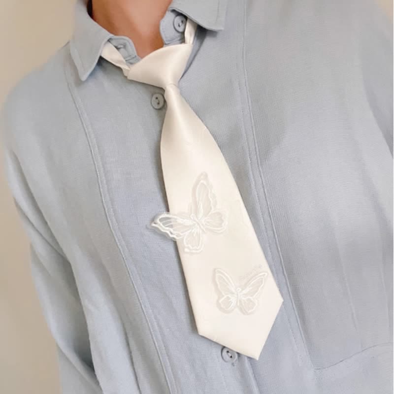 Men's Pre-Tied Leisure Style Butterfly Small Necktie