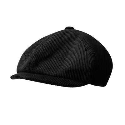 Outdoors Corduroy Octagonal Newsboy Beret Cap