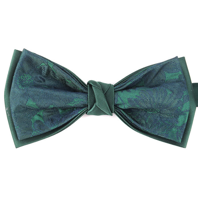 Men's Elegant Floral Botanical Bow Tie