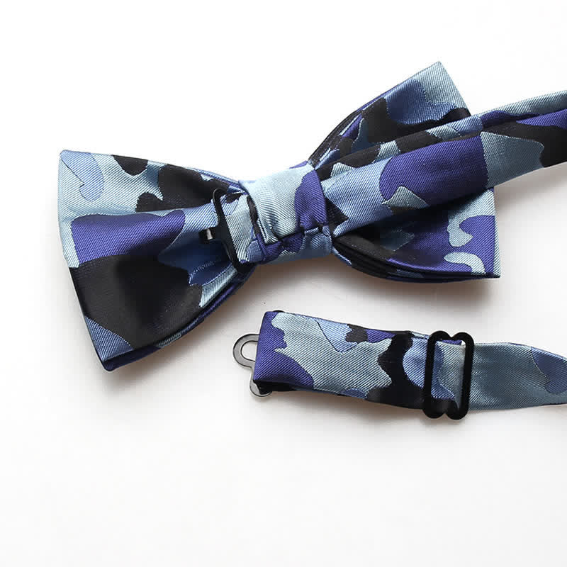 Men's Wild Camouflage Pattern Bow Tie