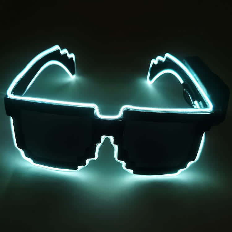 Creative Mosaic LED Wireless Party Mode Glasses