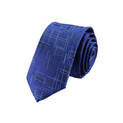 Men's Cool Modern Dazzeling Line Slim Necktie