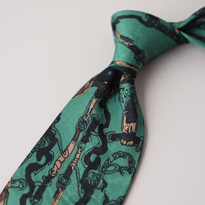 Men's Classical Abstract Painting Necktie