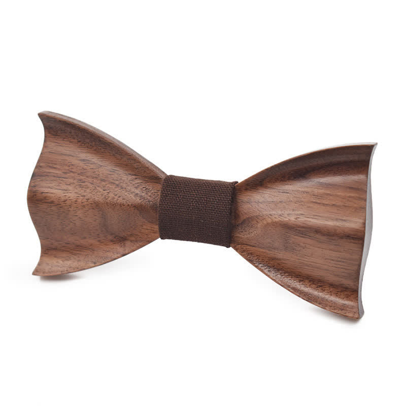 Men's Classic Maple Wooden Bow Tie