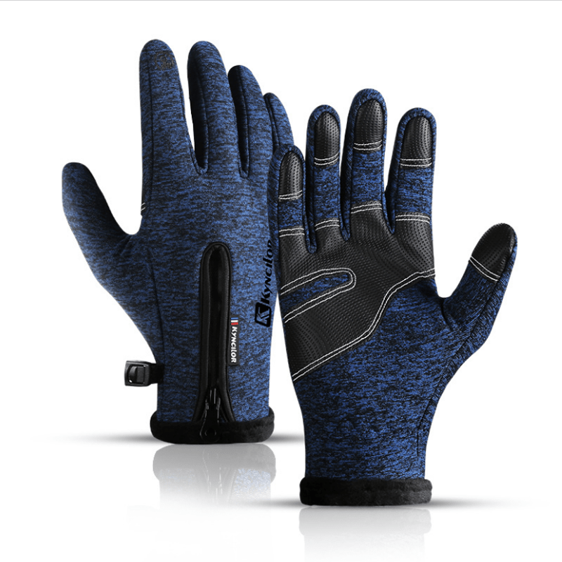 Outdoor Cycling Waterproof Zipper Tactical Gloves