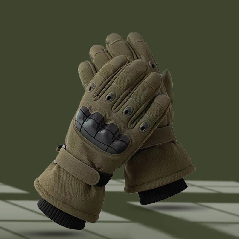 Winter Thermal All Finger Protective Tactical Gloves