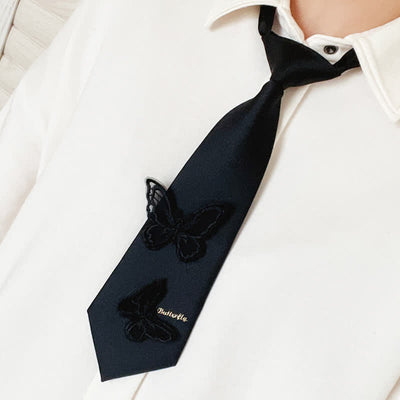 Men's Pre-Tied Leisure Style Butterfly Small Necktie