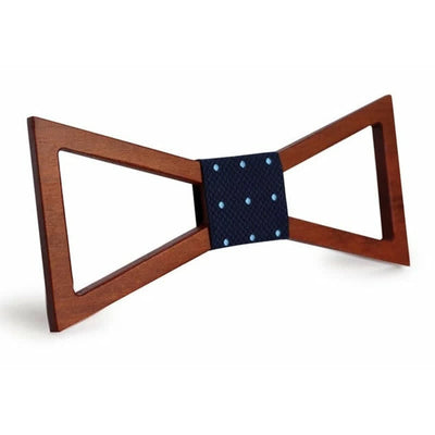 Men's Classic Framed Wooden Bow Tie