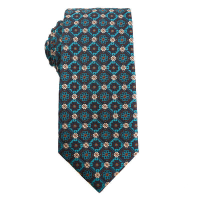 Men's Artsy Jasper Turquoise Series Necktie