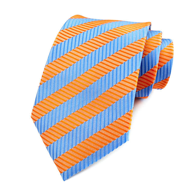 Men's Preppy Urban Striped Necktie