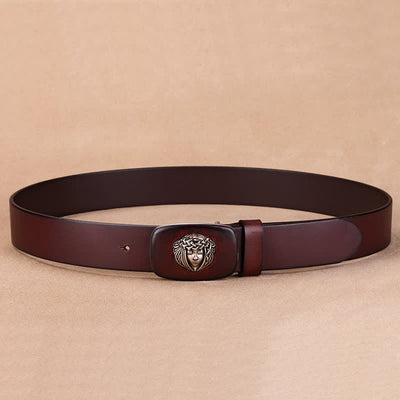 Men's Mysterious Medusa Retro Leather Belt