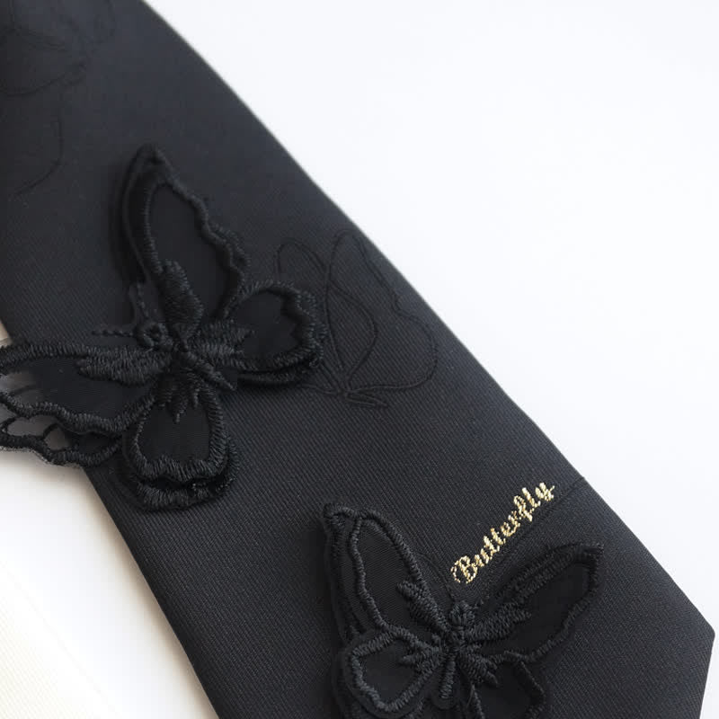 Men's Pre-Tied Leisure Style Butterfly Small Necktie