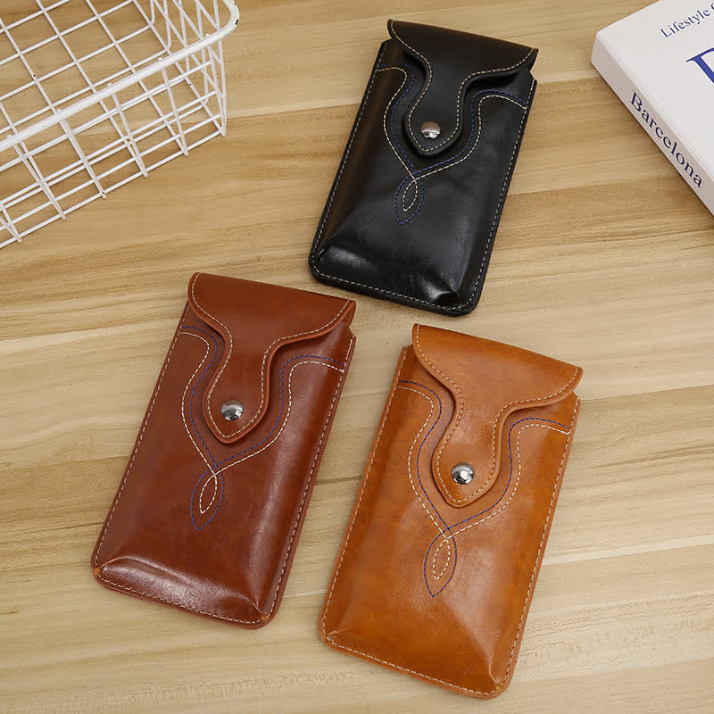 Vertical Hanging Phone Holster Clip Belt Bag