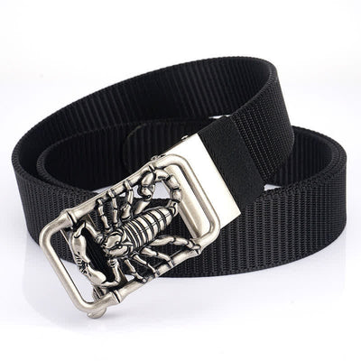 Men's King Scorpion Simple Nylon Belt