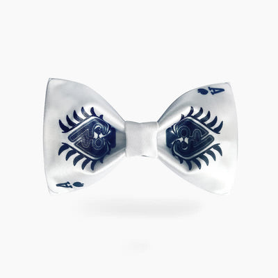 Men's Poker Heart Spade Bow Tie